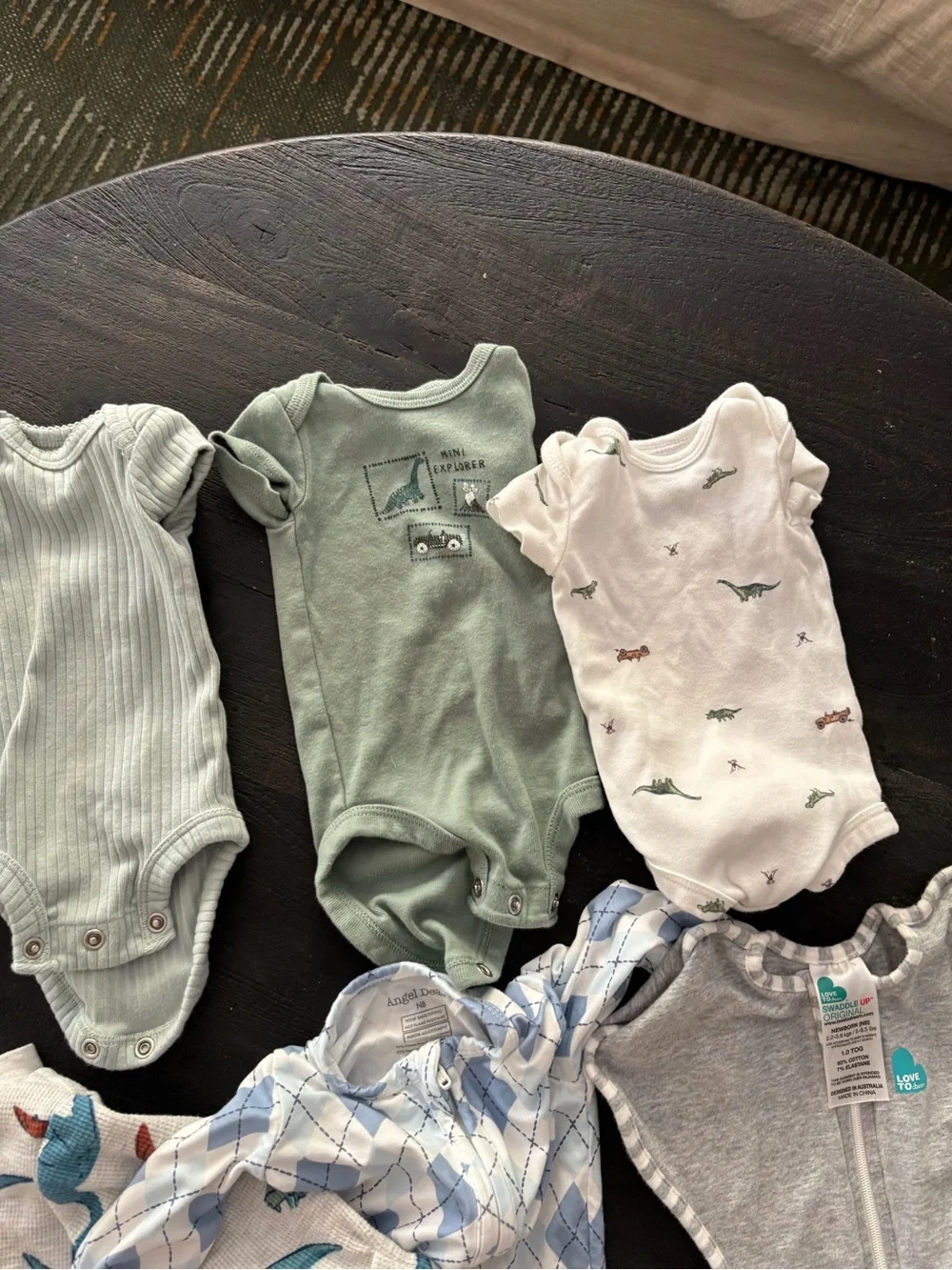 Newborn baby boy 8 piece bundle including love to dream and Angel Dear